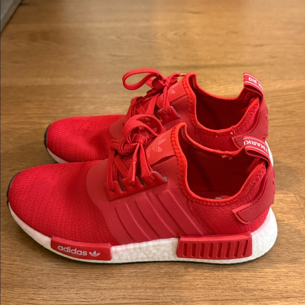 Adidas Red NMD shoes